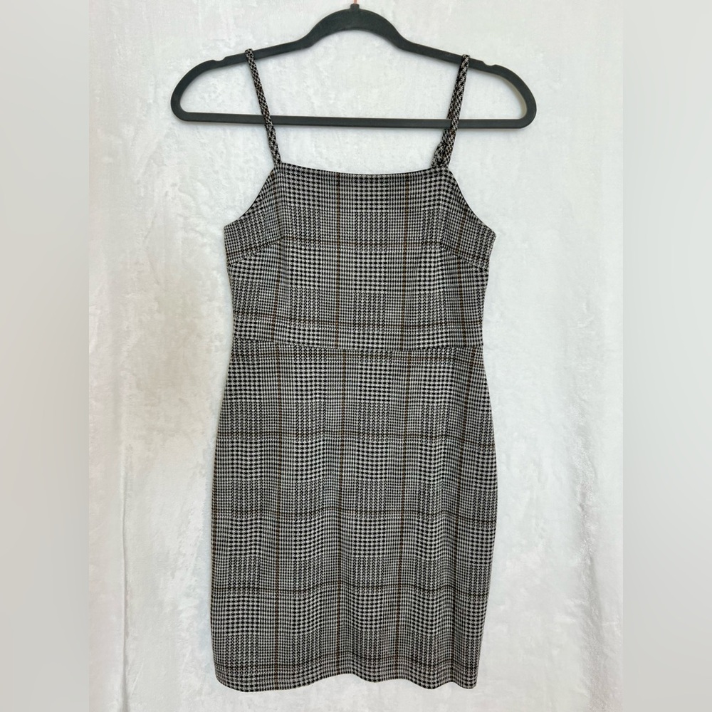 Plaid Bodycon Dress